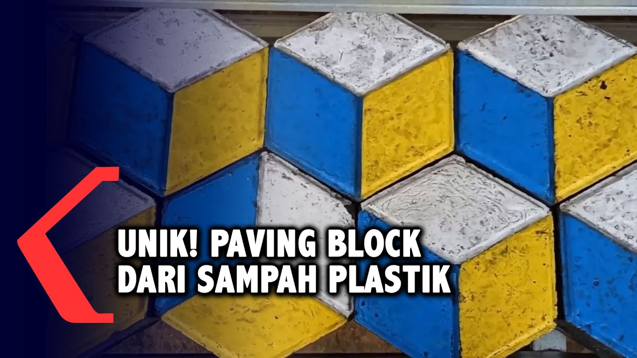 Paving Block Plastik Sampah Plastik Disulap Menjadi Paving Block dan Pot Cantik - YouTube