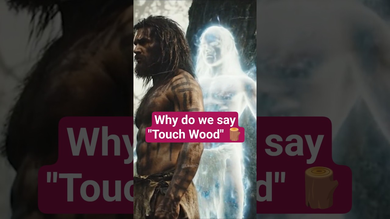 "Touch Wood" meant this 👉🏻🪵