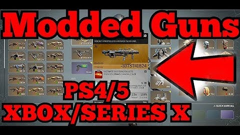 Outriders Worldslayer - How To Get MODDED GUNS For CONSOLE (PS4/PS5/XBOX/SERIES X)
