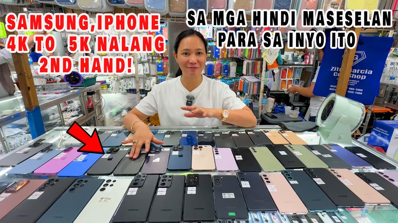 SA MGA HINDI MASESELAN PARA SA INYO ITO | SAMSUNG IPHONE 4K TO 5K NALANG 2ND HAND!