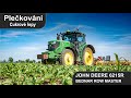 Plečkování cukrové řepy | John Deere 6215R | Bednar ROW Master | sugar beet line cultivator | Drone