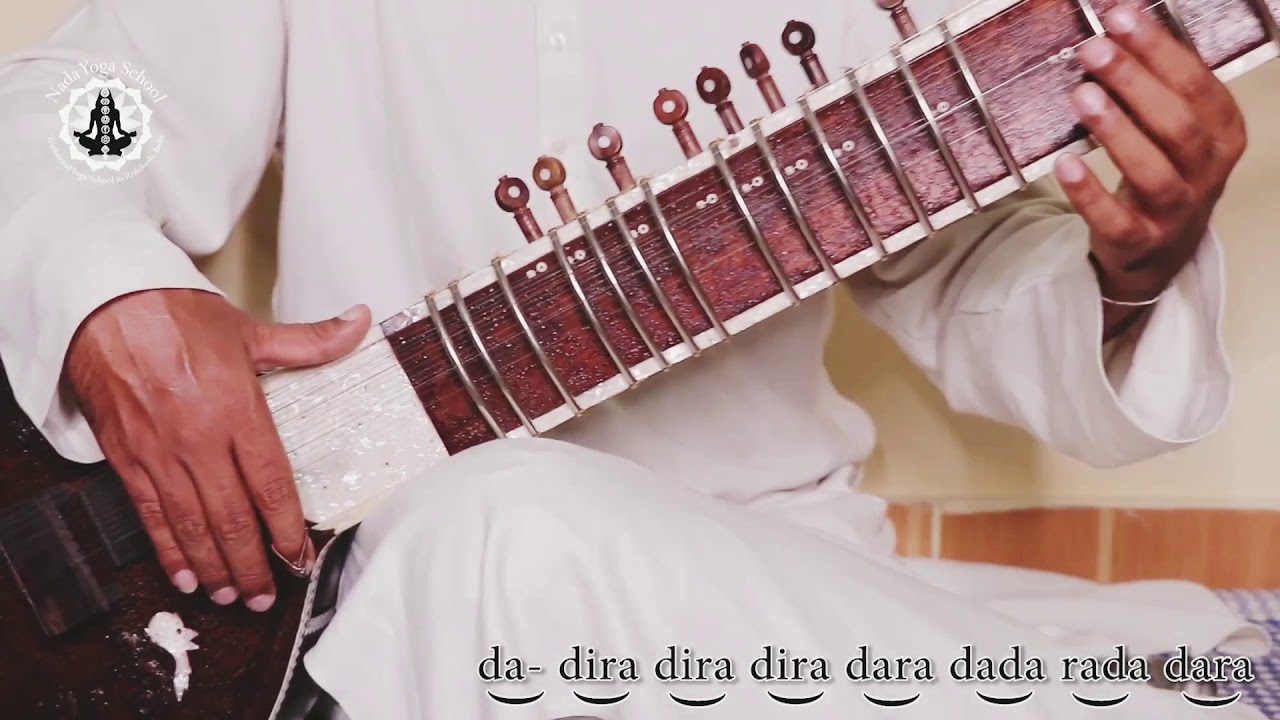 How To Play Sitar Exercise For Right Hand Youtube