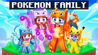 Having a POKEMON Family in Minecraft!