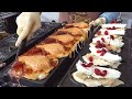 역대급 웨이팅! 최소 1시간? 인기폭발 총각네 붕어빵 4가지맛 Fish-shaped Bread (Bungeoppang) - Korean street food