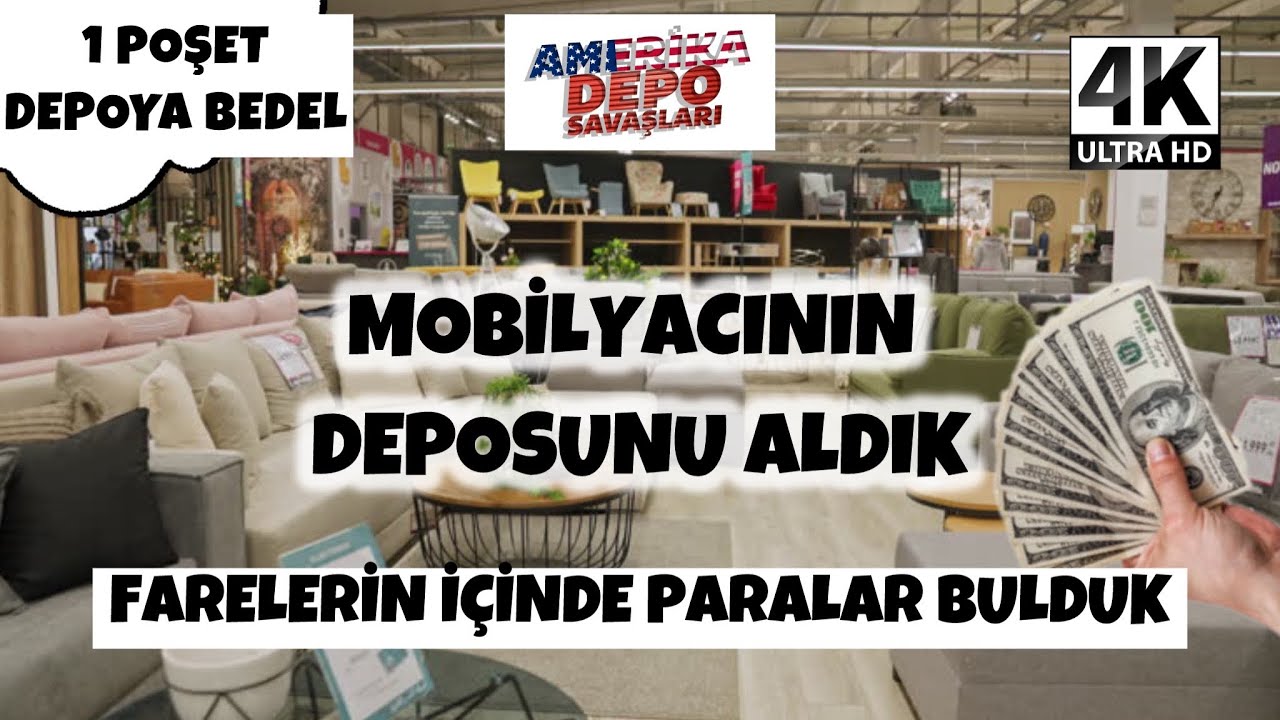 MOBİLYACININ DEPOSUNDA PARALAR BULDUK