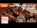 Making Rustic French Onion Elk Brats with Nick Hoffman!