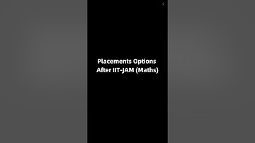 Placements After MSc Maths Through IIT-JAM 🤯 Best Opportunities 🔥