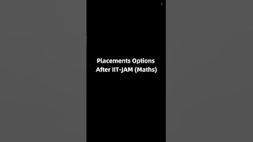 Placements After MSc Maths Through IIT-JAM 🤯 Best Opportunities 🔥