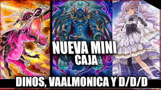 NUEVA MINI CAJA: DINOS, VAALMONICA Y D/D/D - PRIMERAS IMPRESIONES #yugioh #DuelLinks