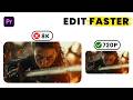 Edit 4K footage FASTER with PROXY Files in Premiere Pro