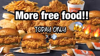 How to get free food on UBEREATS!! Today only!! Free Chick-fil-A a | free taco bell | eat for free!