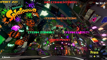 Splatoon 3 Splatoween Gameplay | [Part #2] | Zombie vs Skeleton vs Ghost | Road To Ghost Ruler