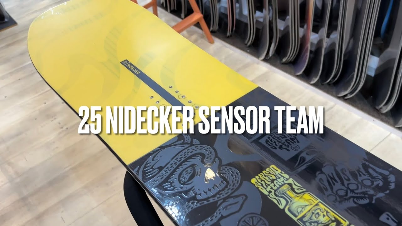 NIDECKER SENSOR TEAM 24-25 スノーボード ナイデッカー センサー