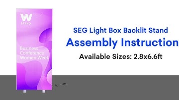 How to Set Up A SEG Light Box Backlit Stand | Step by Step 3D Video Tutorial