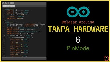 💠 Belajar Arduino Tanpa Hardware (6) pinMode