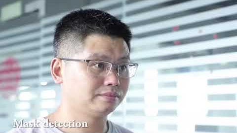 Face recognition and temperature measurement - Pass management device.