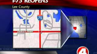 I-75 reopens after accident shut down lanes for hours
