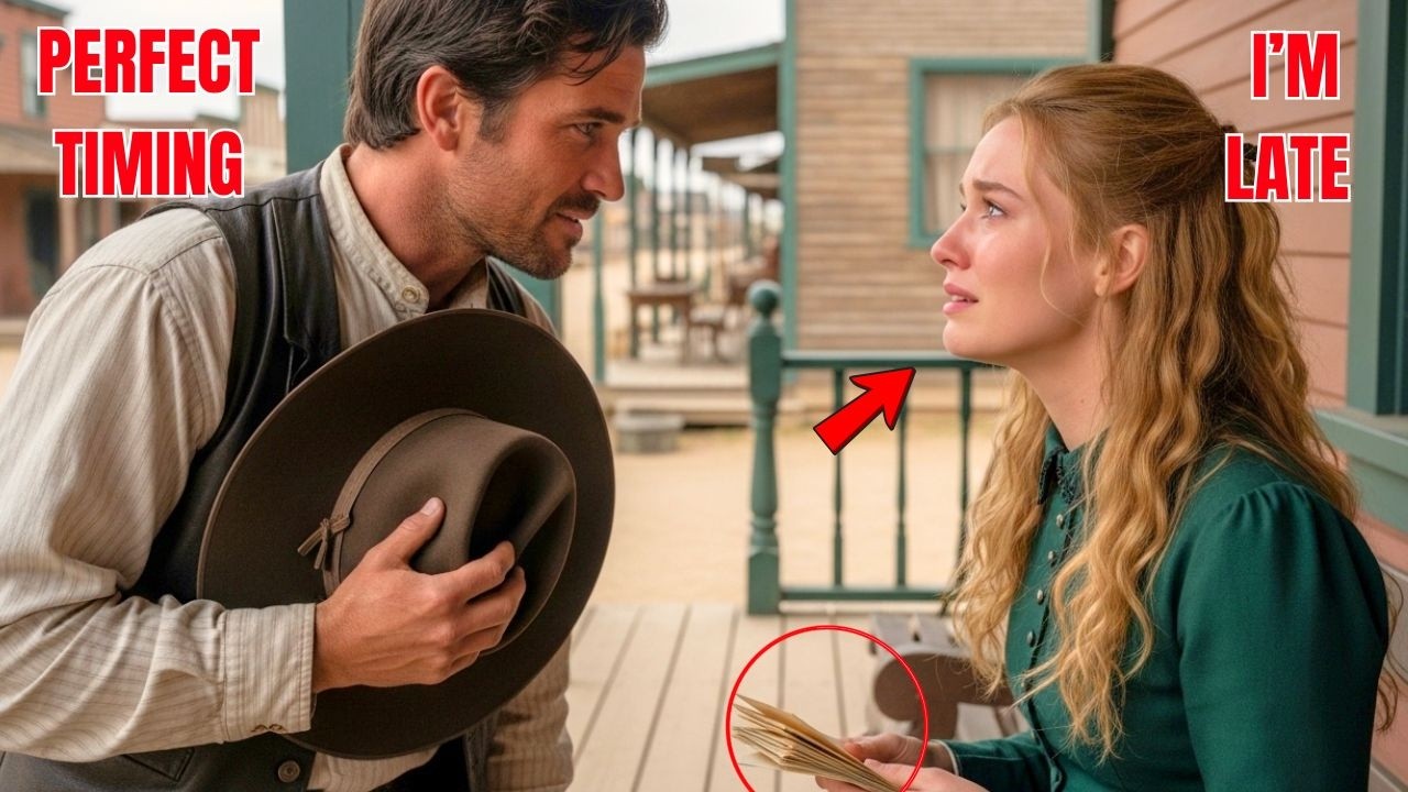 Mail-Order Bride Arrived Late — The Cowboy Whispered, “Perfect Timing.”