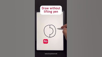 Draw without lifting pen or overlapping lines - Puzzle with Answer #puzzle