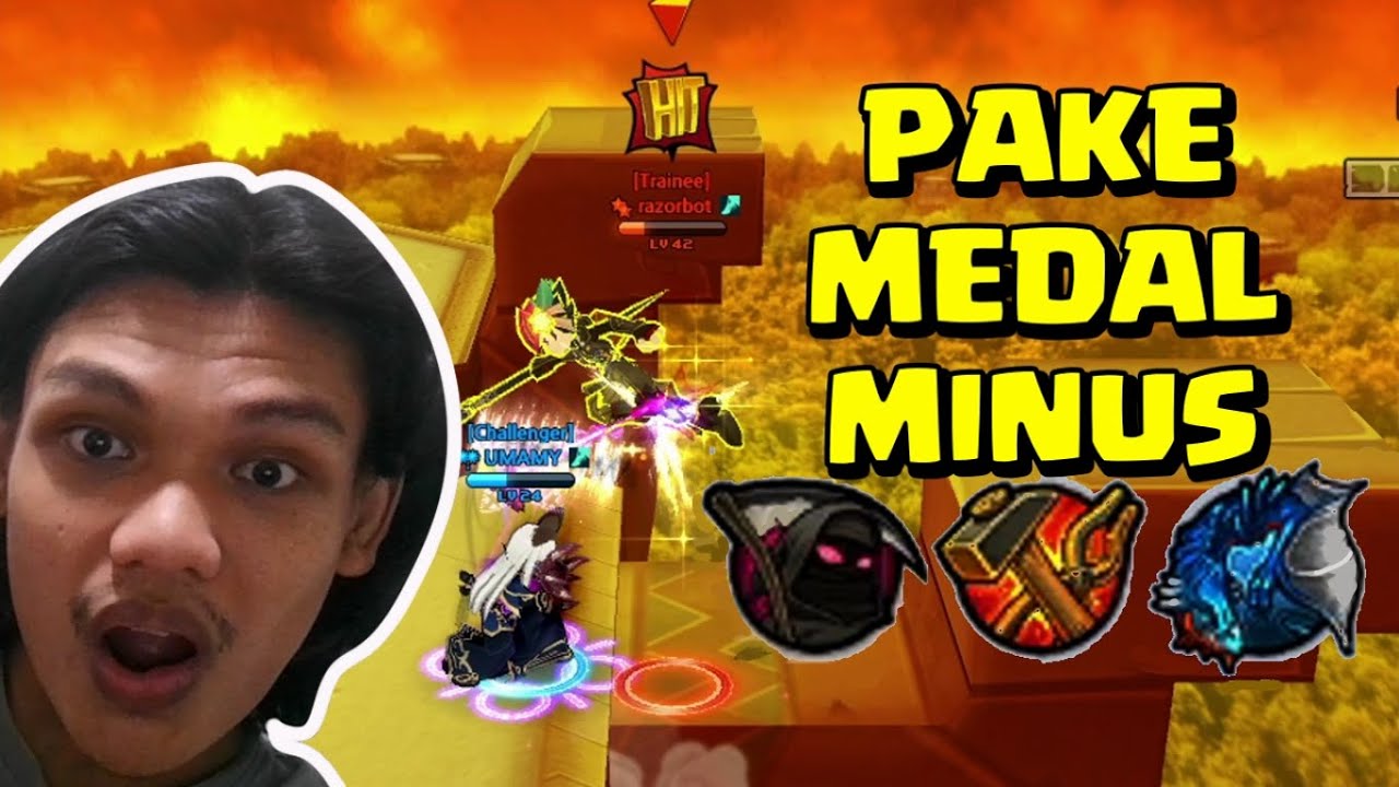 lost saga origin Apa efek pake Medal minus 