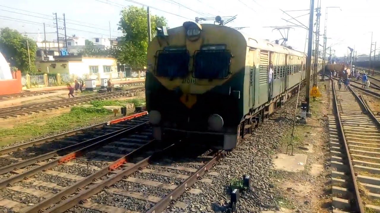 High Speed Local train Indian railway || High Speed EMU train