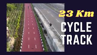 Carbolink Triumph: Delivering Sports Flooring for 23 KM Cycle Track in Hyderabad