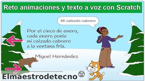 Panel interactivo con Scratch y MakeyMakey. Tipos de rima. Scratch y Lengua. Explicaciones animadas.