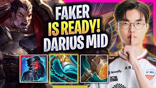 FAKER IS READY TO PLAY DARIUS MID! - T1 Faker Plays Darius MID vs Syndra! | Season 2026