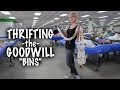 Thrifting Goodwill Bins Outlet | FILLED My Cart AND His | Reselling