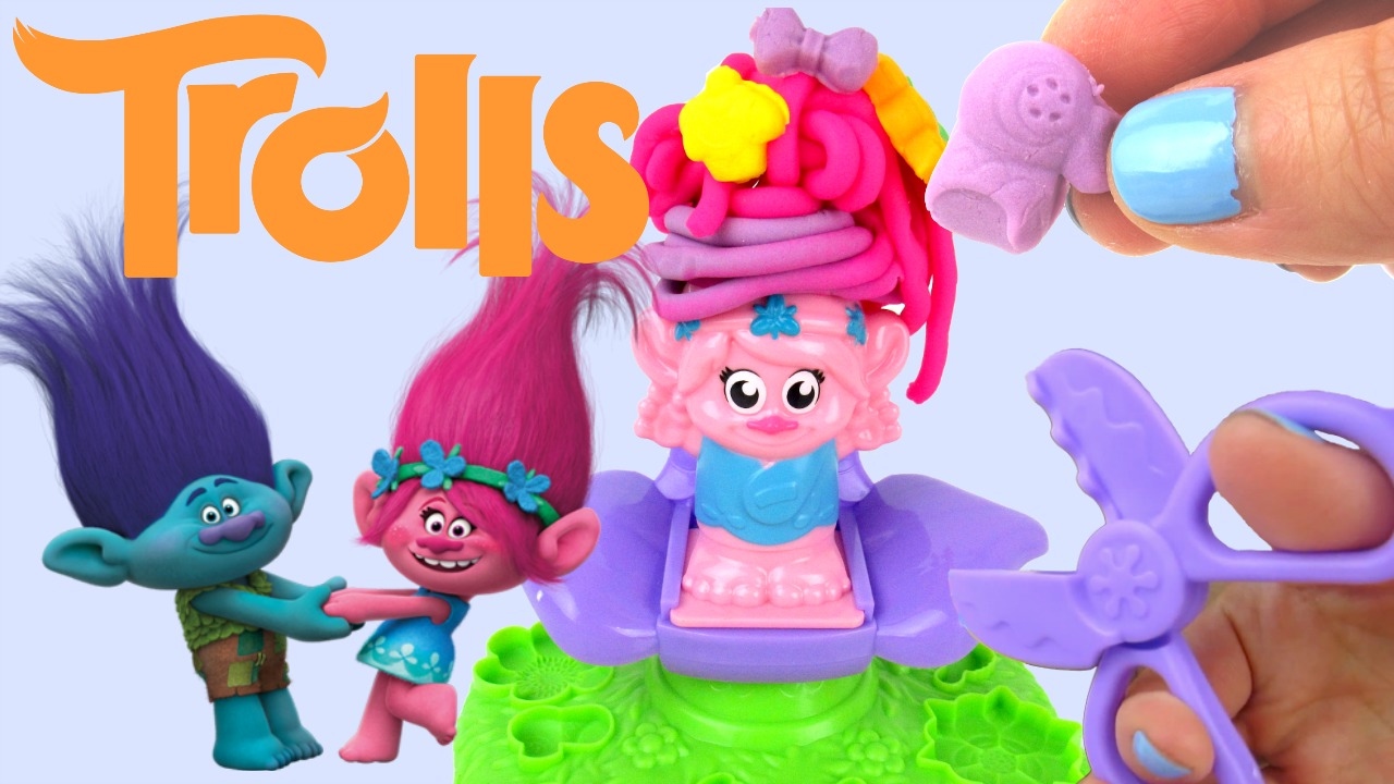 Play-Doh Trolls Press N Style Salon