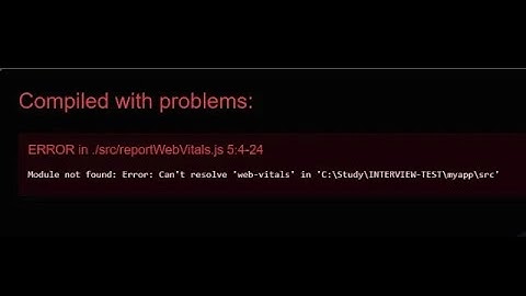 Module not found: Error: Can