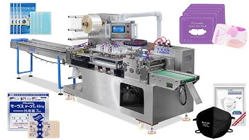 Automatic Four Side Sealing Packing Machine For Medical Dressing, Patch, Plaster Etc.
