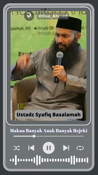 Makna Banyak Anak Banyak Rejeki - Ustadz Syafiq Riza Basalamah | #Shorts