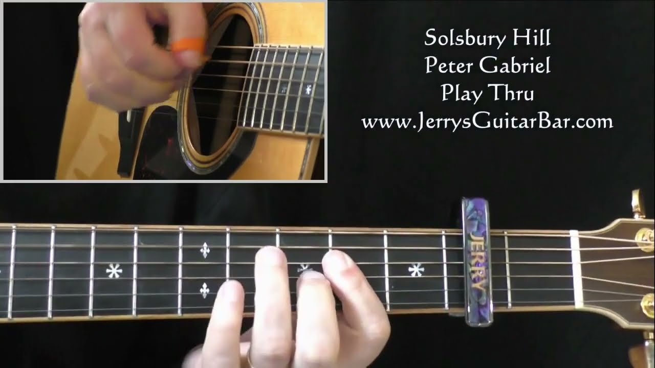Peter Gabriel Solsbury Hill | Guitar Play Thru