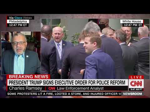 Former DC Police Chief: Policing EO “Very Positive, Moves In The Right Direction”