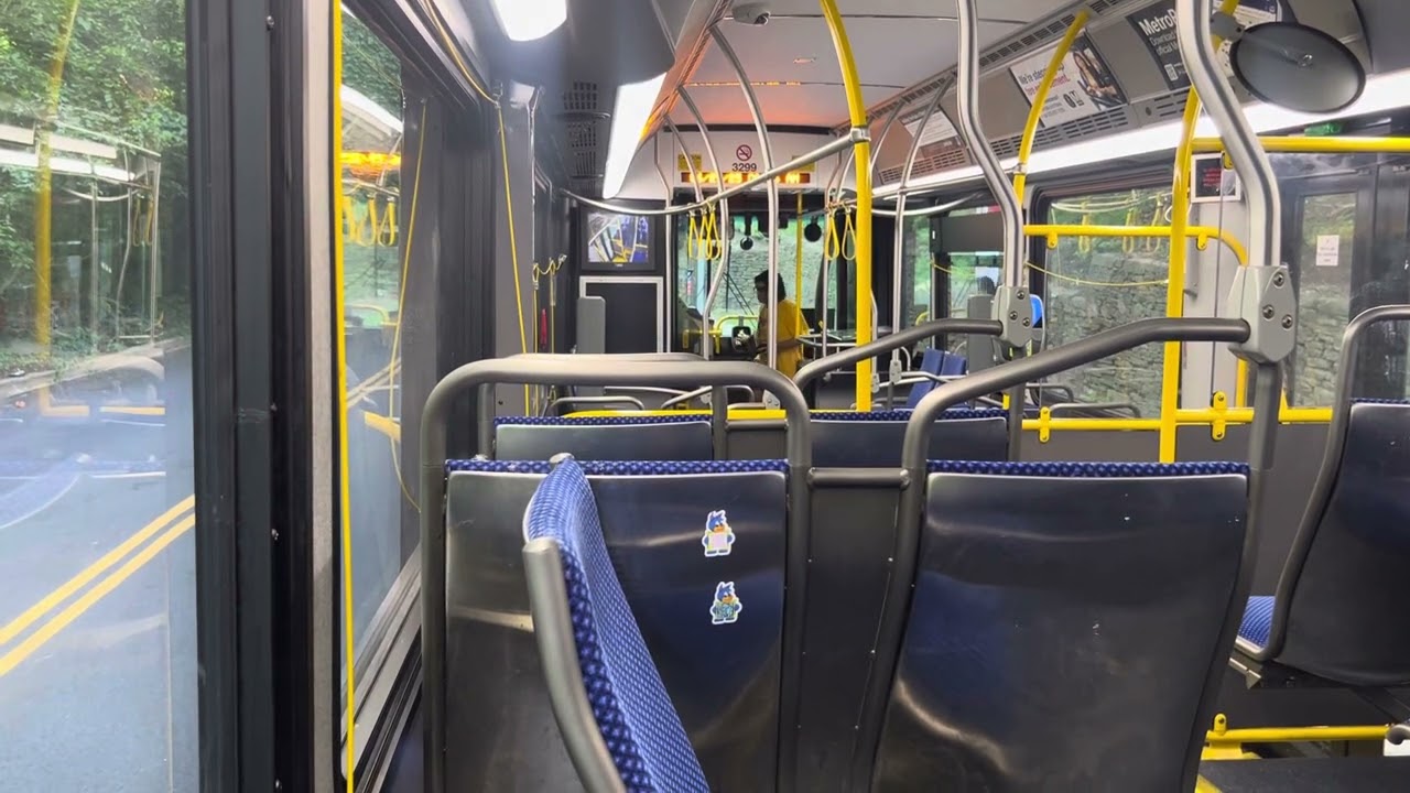 WMATA Better Bus Network: WMATA 2020 New Flyer XN40 3299 on route C25