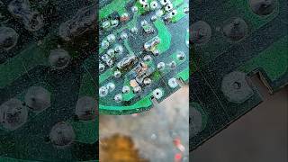 repair burnt pcb #repair #pcb #electronic