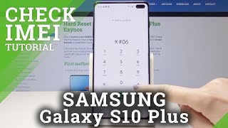 How to Check IMEI in Samsung Galaxy S10 Plus – Locate IMEI Number