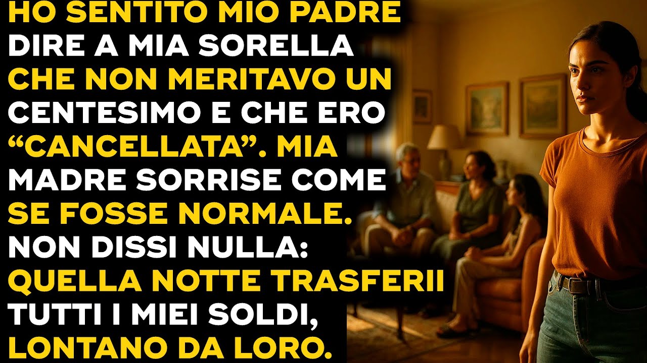 Ho sentito che ero “cancellata” e ho protetto i miei soldi...