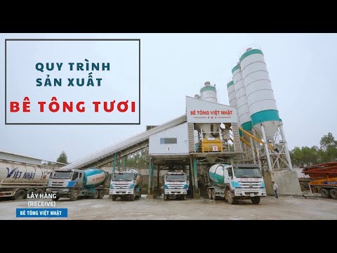 Video QUY TRÌNH SẢN XUẤT BÊ TÔNG TƯƠI (BÊ TÔNG VIỆT NHẬT -... - youtube
