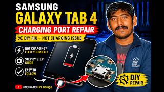Samsung Galaxy Tab 4 Charging Port Repair | Fix Not Charging Issue | DIY Guide