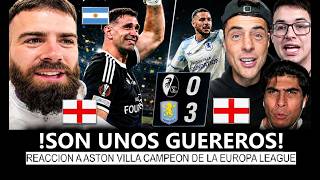PRENSA INGLESA ENCANTADA con DIBU MARTINEZ y BUENDIA tras GANAR LA EUROPA LEAGUE con ASTON VILLA