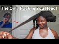 Do this  1x a month for guaranteed hair growth was.ay routine african threading  mini twists