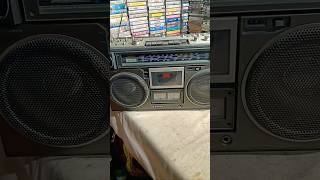 M-9990LU big model boombox Sanyo portable 2in1 tape recorder #shortsviral #recorder viral#trending