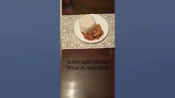 Beef Ugali And Sukuma Wiki 