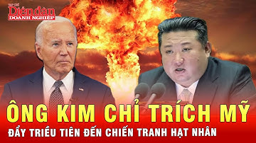 Ông Kim Jong-un tố Mỹ là nguyên nhân đẩy Triều Tiên đến bờ vực chiến tranh hạt nhân | Tin tức 24h
