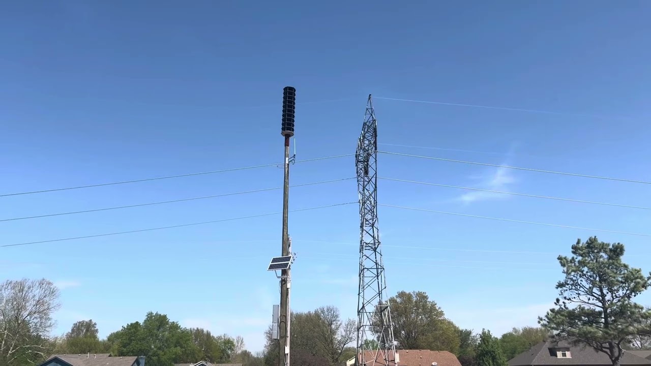 Whelen WPS 2910 - Broken Arrow, OK SirenTest - Alert Mode - April 9, 2025