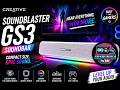 Creative GS3 RGB Soundblaster test #gaming #gs3