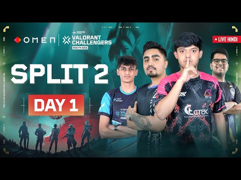 [HINDI] OMEN Valorant Challengers South Asia 2024 | Split 2 - Day 1