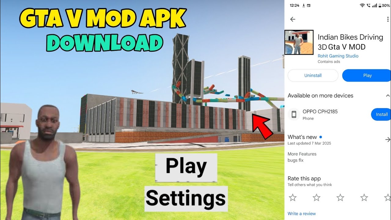 Finally! Gta 5 Mod Apk Download 🤑 In Indian Bikes